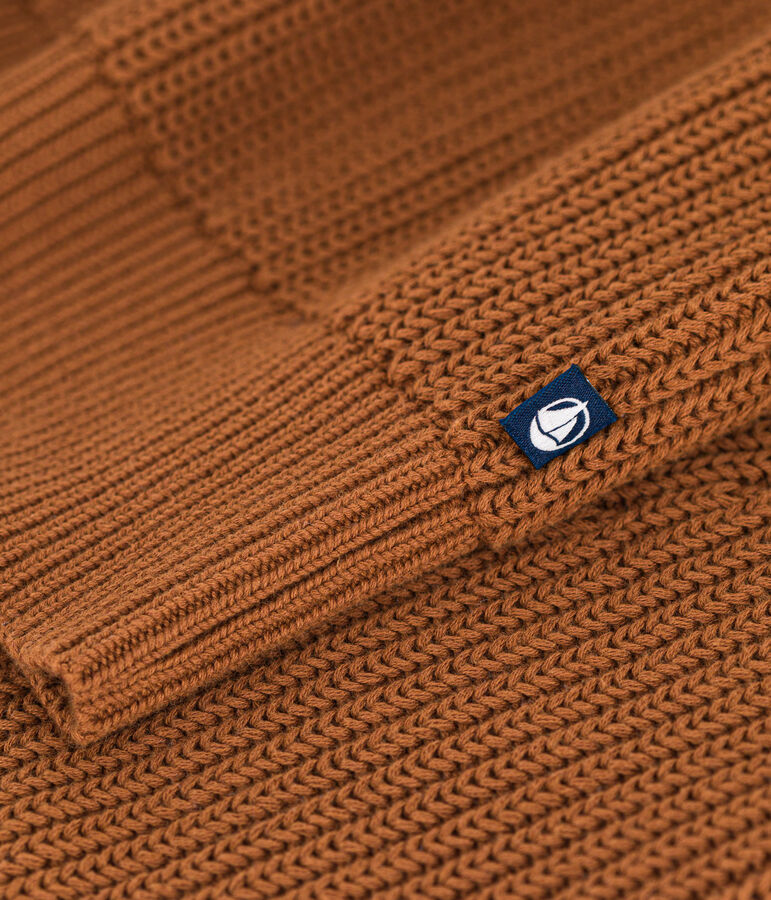 Katoenen trui in Engelse ribstof voor dames ALEZAN