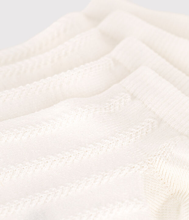 2 paar effen katoenen sokken voor kinderen multicouleur