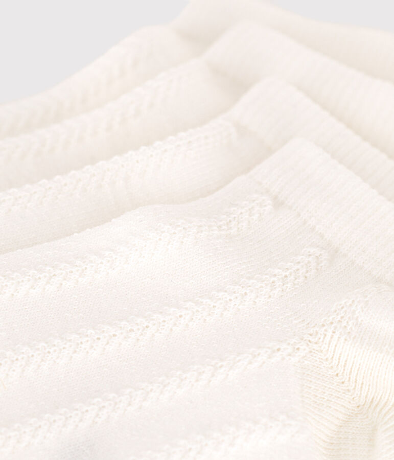 2 paires de chaussettes enfant en coton unies variante 1