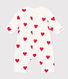 Combinaison longue en coton ouatinée bébé