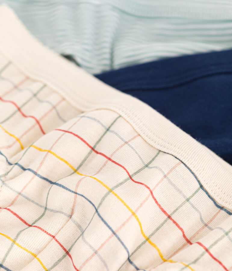 Setje met 3 katoenen slips voor kinderen multicouleur