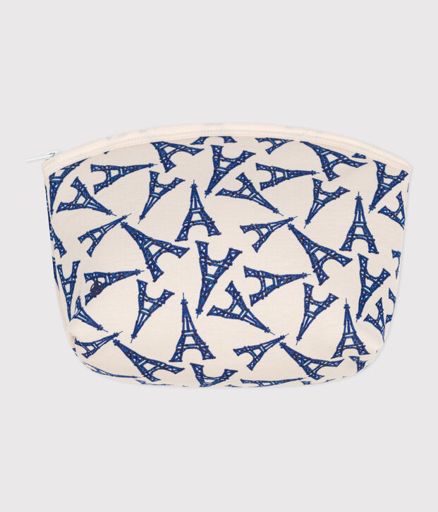 Enveloptasje Paris ecru/multicouleur