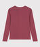 Tee-shirt L'ICONIQUE col rond en coton Femme marron JUKE BOX