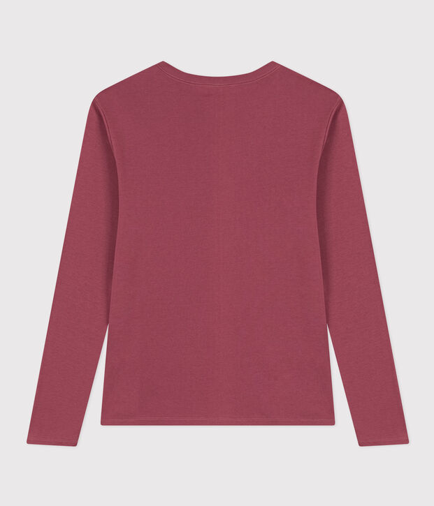 Tee-shirt L'ICONIQUE col rond en coton Femme marron