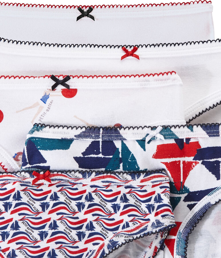 Onderbroekjes met cultstatus meisje wit