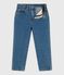 Kinderbroek van denim blauw BLEU MOYEN