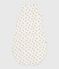 Gigoteuse bébé en velours imprimé léopard TOG 3 blanc MARSHMALLOW/blanc MULTICO
