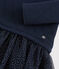 Robe manches longues bébé fille bleu SMOKING