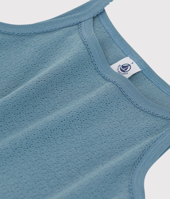 Chemise à bretelles L'ICONIQUE en coton Femme bleu ROVER