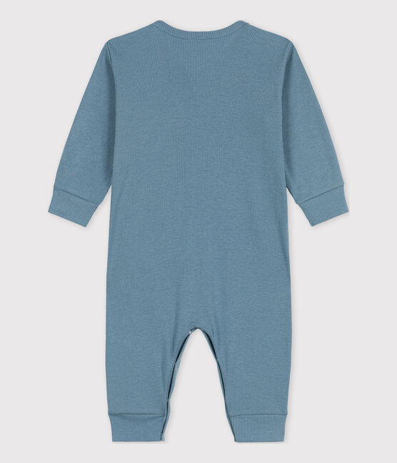 Slaappakje zonder voetjes in katoen en lyocell voor baby's blauw ROVER