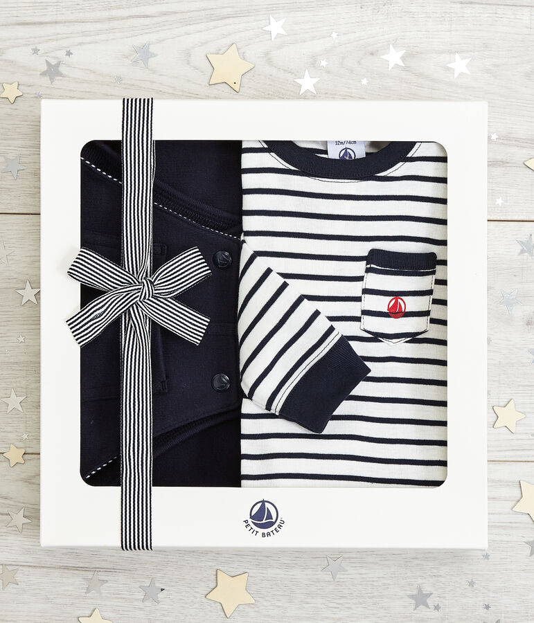 Coffret cadeau b&eacute;b&eacute; gar&ccedil;on multicouleur