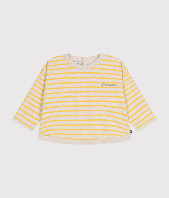 Tee-shirt manches longues en tubique bébé MONTELIMAR/ DAISY