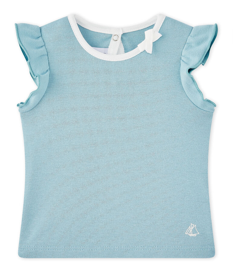 T-shirt voor babymeisjes blauw MIMI