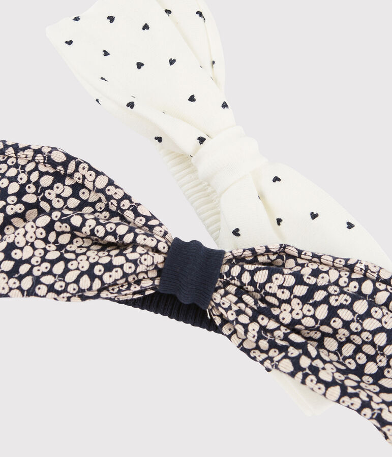 Set van 2 haarbanden voor baby meisje multicouleur