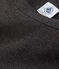 Tijdloos dames-T-shirt met ronde hals in biokatoen grijs CITY CHINE