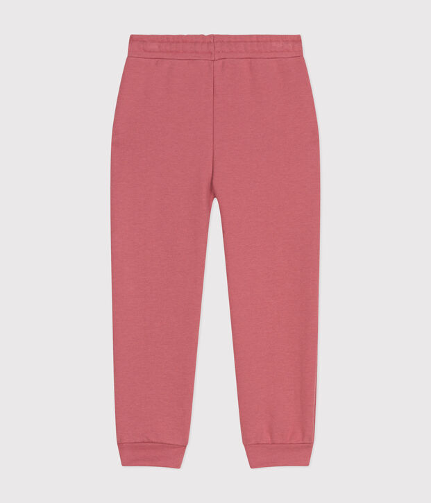 Fleece joggingbroek voor meisjes roze