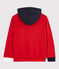 Sweatshirt met capuchon jongens kinderen rood TERKUIT/ SMOKING