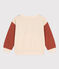 Sweatshirt colorblock en molleton enfant garçon blanc AVALANCHE/ MULTICO