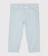 Pantalon bébé garçon en seersucker