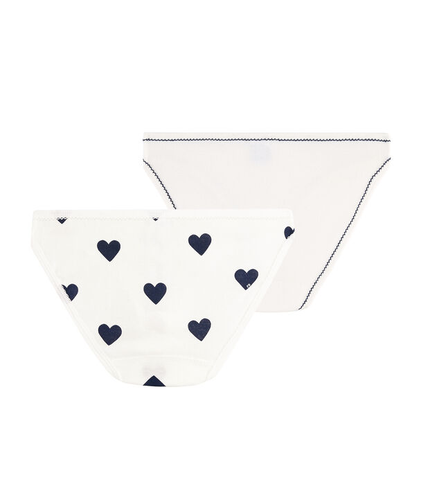 Set van 2 harten onderbroeken dames multicouleur
