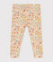 Katoenen legging voor baby's wit AVALANCHE/ MULTICO