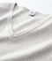 Tee-shirt L'ICONIQUE col V en coton Femme gris BELUGA CHINE