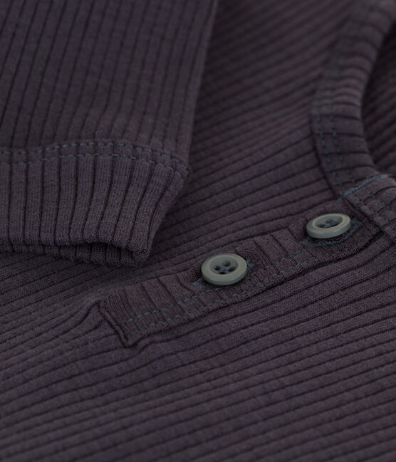 Tee-shirt manches longues bébé en maille côtelée gris DUMBO