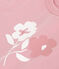 T-shirt bébé en coton à manches courtes uni rose CHARME