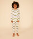 Katoenen kinderpyjama met dierenprint