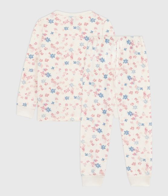 Pyjama enfant en molleton imprimé fleurs MILK/ MULTICO
