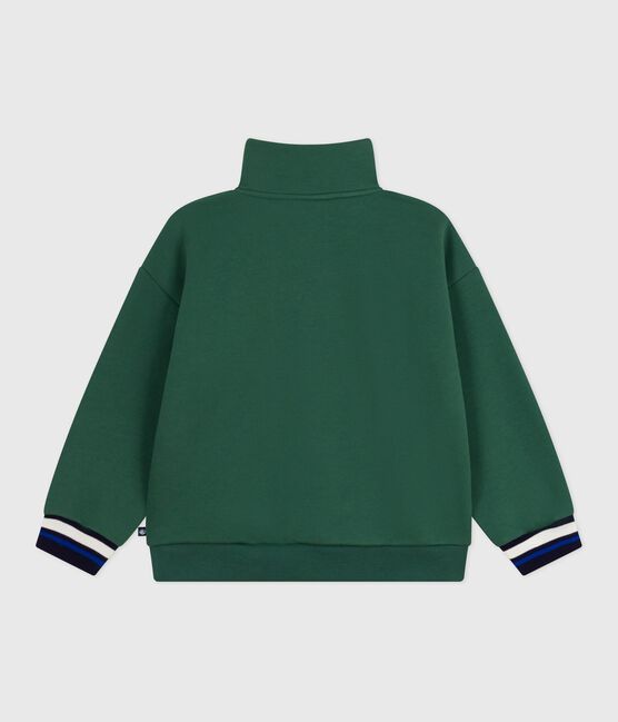 Sweatshirt camionneur enfant en coton uni WILLOW