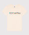 LE DROIT, katoenen T-shirt voor dames met ronde hals ecru AVALANCHE