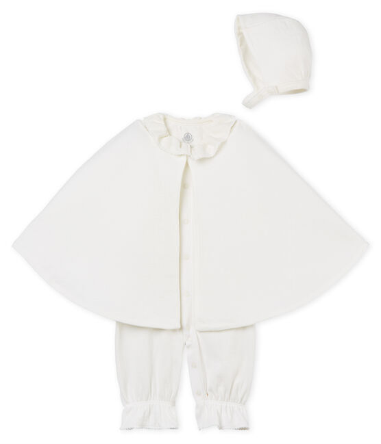 Geschenkdoos met 3 uniseks feestelijke babystukken variante 1
