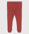 Legging en maille ajourée bébé marron OMBRIE