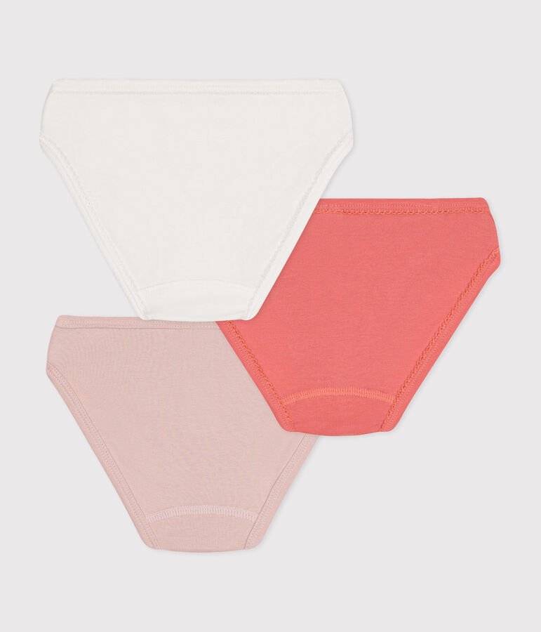 Lot de 3 culottes en coton multicouleur