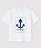 T-shirt baby jongen wit ECUME
