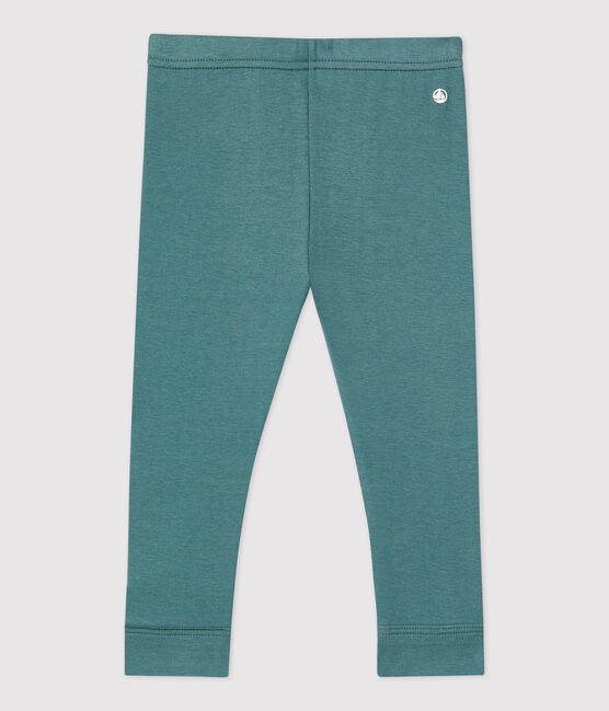 Legging en coton bio bébé vert BRUT