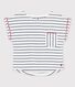 T-shirt manches courtes en coton enfant fille