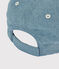Casquette brodée enfant garçon bleu DENIM TRES CLAIR NÂ°5