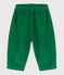 Pantalon bébé en velours grosses côtes MATCHA