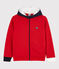 Sweatshirt met capuchon jongens kinderen rood TERKUIT/ SMOKING