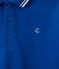 Jongenspolo in piquéjersey blauw PERSE