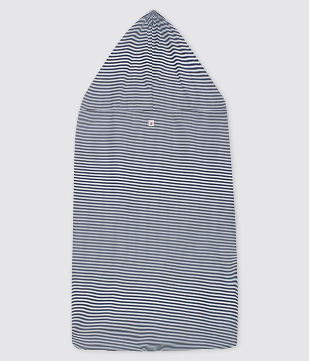 Draagcover blauw/wit