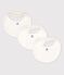 Lot de 3 bavoirs bébé en coton biologique variante 1