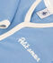 Pyjama bébé en coton uni bleu ALASKA