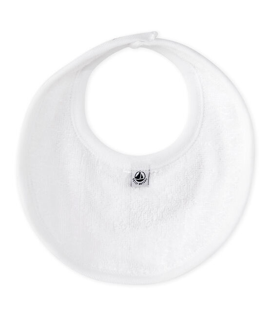 Bavoir bébé mixte imprimé rose VIENNE/blanc MULTICO
