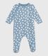 Pyjama bébé en molleton gratté imprimé