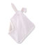 Doudou bébé rose VIENNE/blanc ECUME