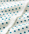 Dors bien sans pieds bébé fille en côte blanc MARSHMALLOW/bleu CONTES CN