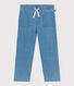 Rechte jongensbroek van lichte denim